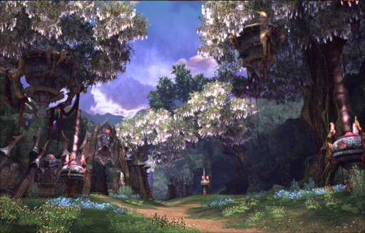 TERA: The Exiled Realm of Arborea - Скриншоты New Moon Village и Forgotten Jungle